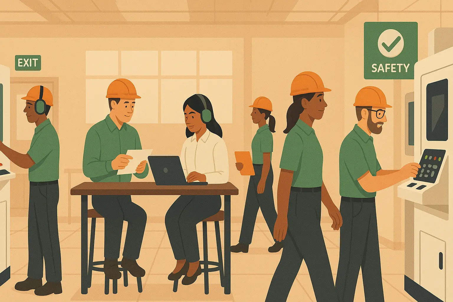 Professional training environment